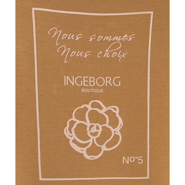 中古 ワンピース チュニック Ingeborg インゲボルグ Ibプリントダンボールニットワンピース Scotlandcampus Org