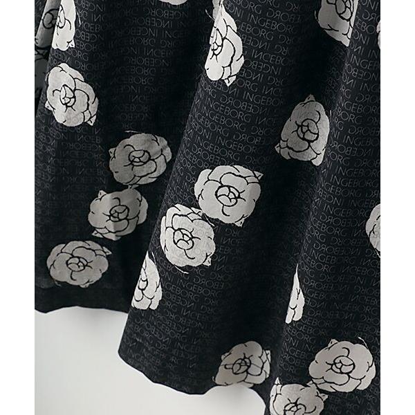 INGEBORG / インゲボルグ ○カメリアロゴボーダーpt.ワンピース  