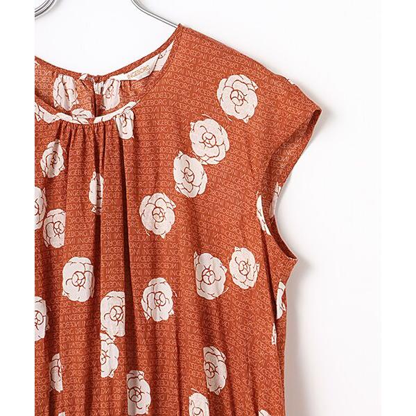 INGEBORG / インゲボルグ ○カメリアロゴボーダーpt.ワンピース  