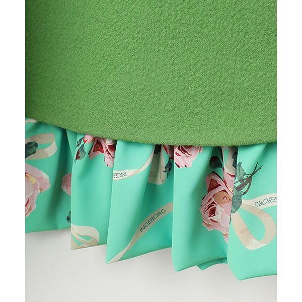 INGEBORG（インゲボルグ） 【INGEBORG×VIVIANO】ローズプリント使い