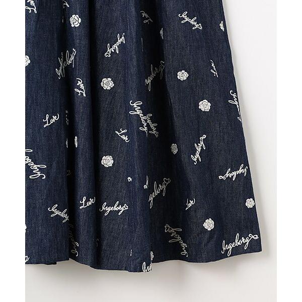 インゲボルグ INGEBORG カメリア柄チュニック 13号 日本製