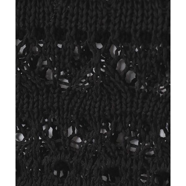 INGEBORG / インゲボルグ 透かし編みニットベスト : タカシマヤ