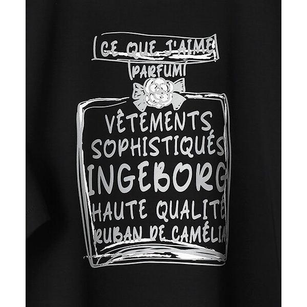 INGEBORG / インゲボルグ 香水瓶ワンポイントpt.カットソーワンピースの画像