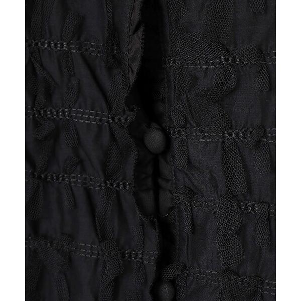 INGEBORG / インゲボルグ チュールリボン刺繍ジャケット