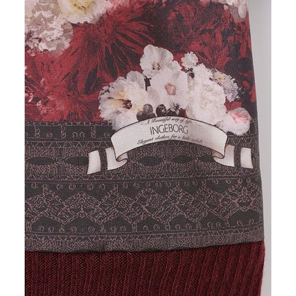 INGEBORG（インゲボルグ） ミスティガーデンpt.使いニットチュニック