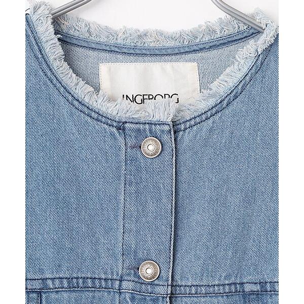 INGEBORG / インゲボルグ 10ozデニムワンピースの画像