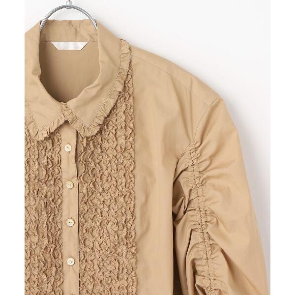 【中古】インゲボルグ INGEBORG ブラウス 綿ローン すずらん プリント 鈴蘭 イエロー 9号 3 トップス レディース INGEBORG（インゲボルグ） ドロストスリーブブラウス : タカシマヤ