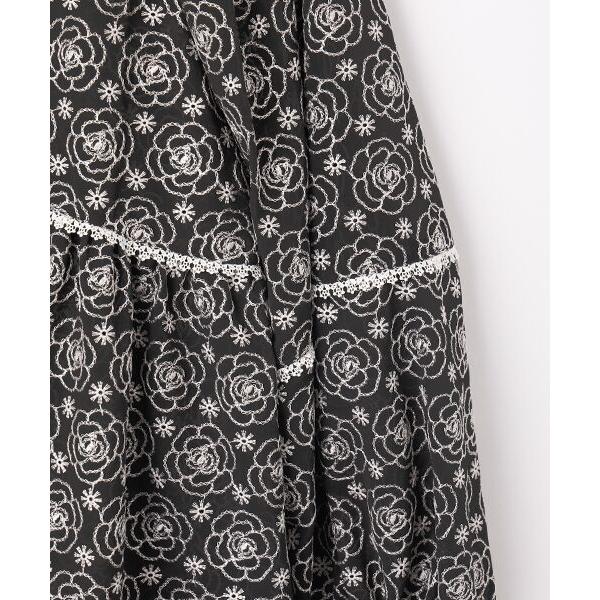 INGEBORG（インゲボルグ） カメリアシフォンレースチュニック