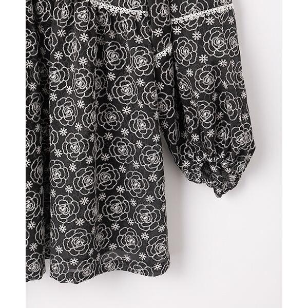 INGEBORG（インゲボルグ） カメリアシフォンレースチュニック