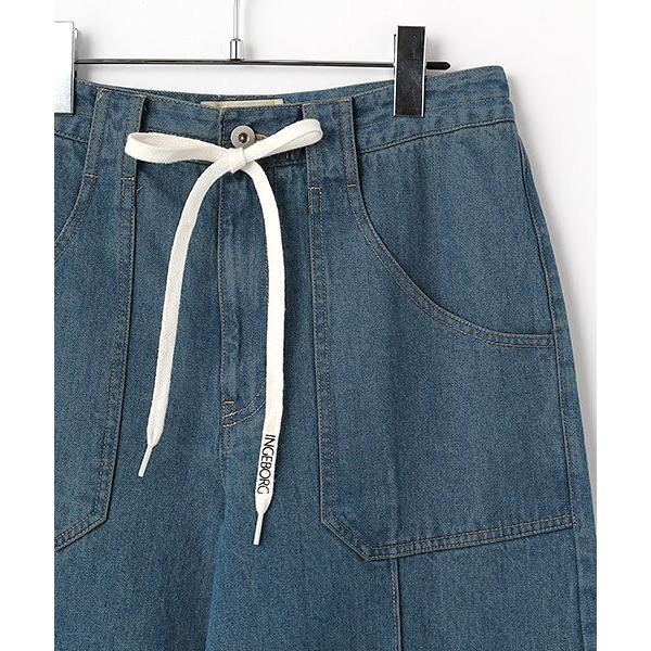 INGEBORG（インゲボルグ） 9ozデニムワイドパンツ : タカシマヤ