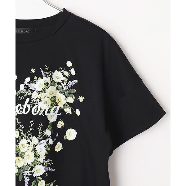 INGEBORG / インゲボルグ アネモネワンポイントpt.Tシャツの画像