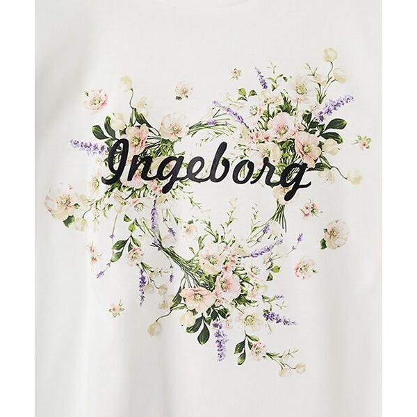 INGEBORG / インゲボルグ アネモネワンポイントpt.Tシャツの画像