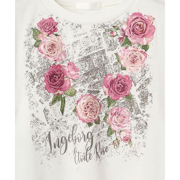 INGEBORG / インゲボルグ エトワールローズワンポイントpt.カットソーの画像