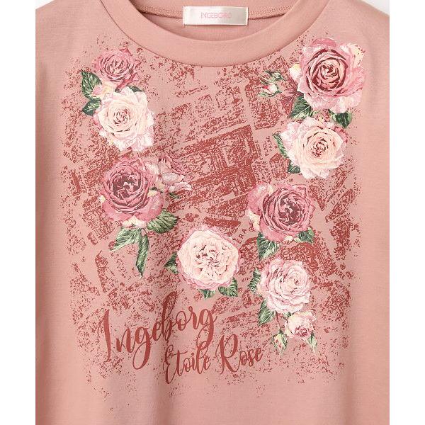 INGEBORG / インゲボルグ エトワールローズワンポイントpt.カットソーの画像