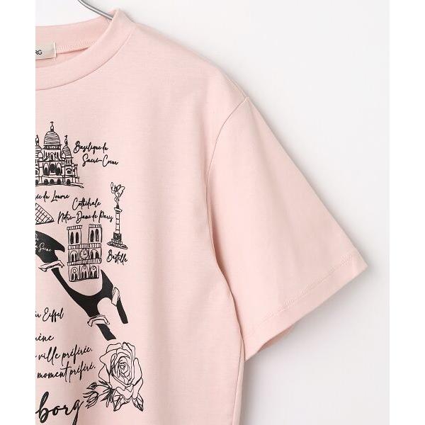 INGEBORG / インゲボルグ フレンチアートプリントカットソーの画像