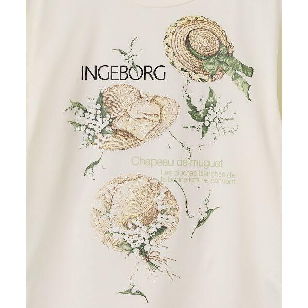 INGEBORG / インゲボルグ シャボードミュゲワンポイントpt.カットソーの画像