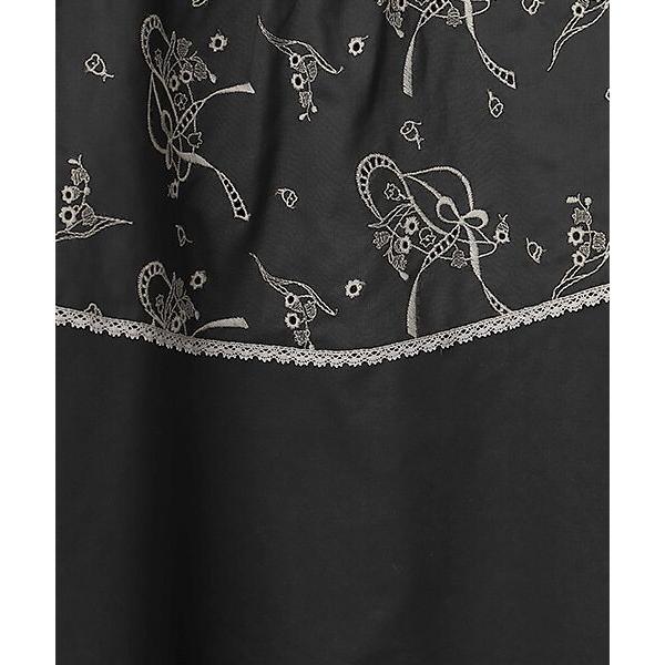 INGEBORG / インゲボルグ すずらん刺繍使いカットソーの画像