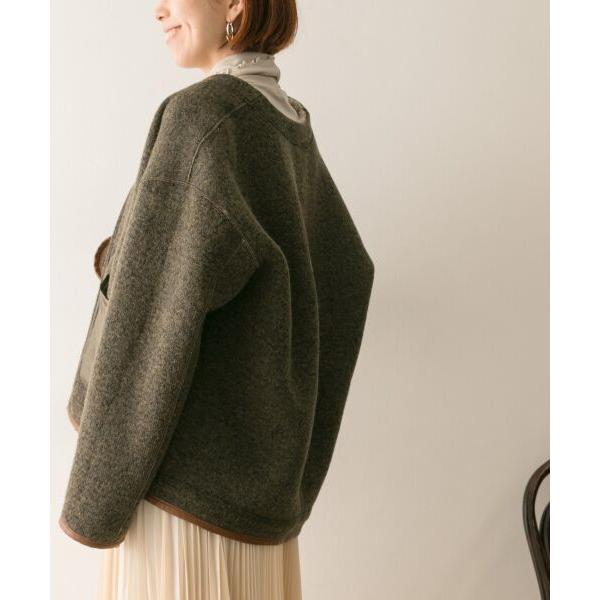 ミュラーオブヨシオクボ Reversible boa blouson ミュラーオブ