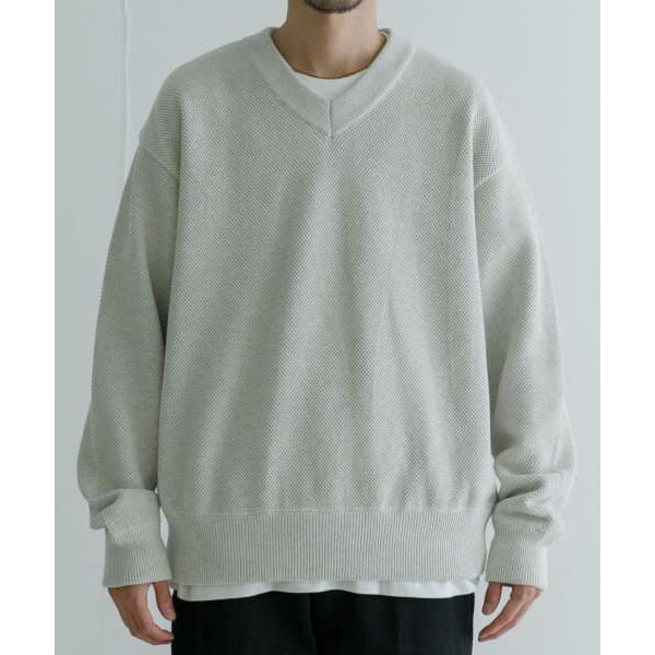 アーバンリサーチ URBAN RESEARCH crepuscule Co/Ra Moss Stitch