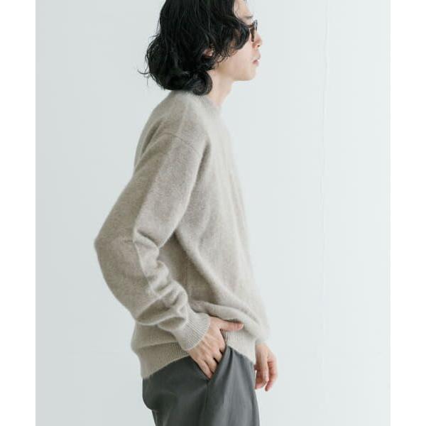 MONCLER / ニット・セーター(薄手)/XL/アンゴラ/GRY/D20919101800 MONCLER◇ニット・セーター(薄手)/XL/アンゴラ/GRY/D20919101800