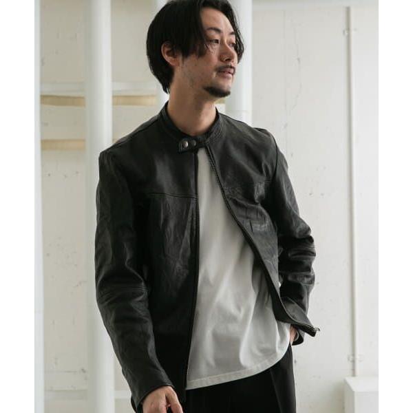 urban research のレザージャケット