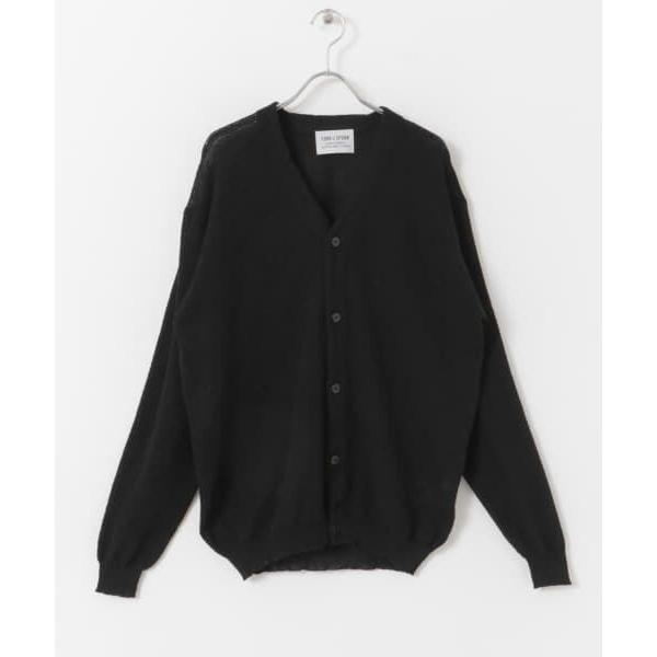 ハグオーワー ポップコーンリブハンドニットカーディガン