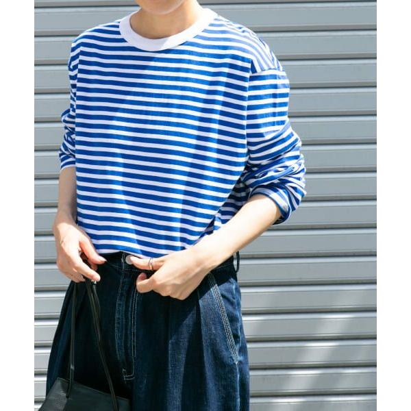 ITEMS URBANRESEARCH トレーナーDOORS ボーダーシャツ