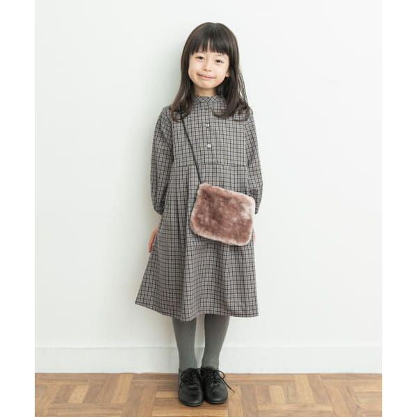 URBAN RESEARCH DOORS / アーバンリサーチ ドアーズ 『親子リンク』チェックバルーンスリーブワンピース(KIDS)｜selectsquare｜06