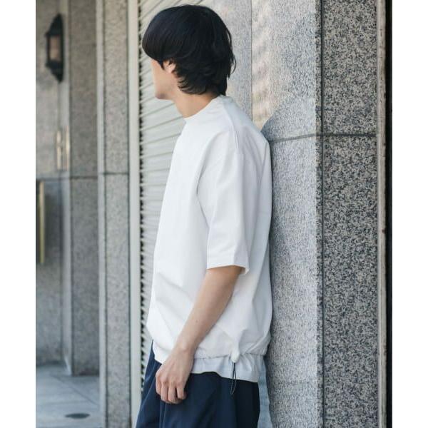 URBAN RESEARCH DOORS / アーバンリサーチ ドアーズ URD Drawstring Short-sleeve T-shirts｜selectsquare｜04