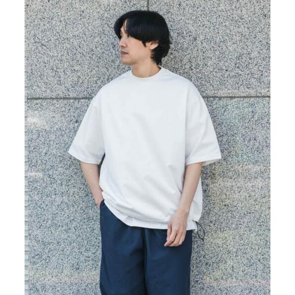 URBAN RESEARCH DOORS / アーバンリサーチ ドアーズ URD Drawstring Short-sleeve T-shirts｜selectsquare｜05