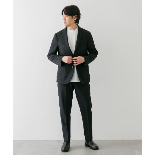HUGO BOSS◇2Bテーラードジャケット/46/ウール/NVY/無地 ヒューゴボス