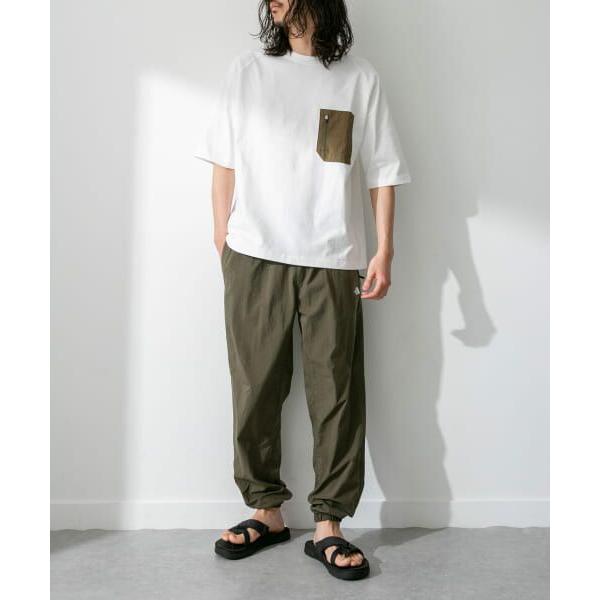 Sonny Label / サニーレーベル ヘビーウェイト布帛ポケット切替Tシャツ｜selectsquare｜06