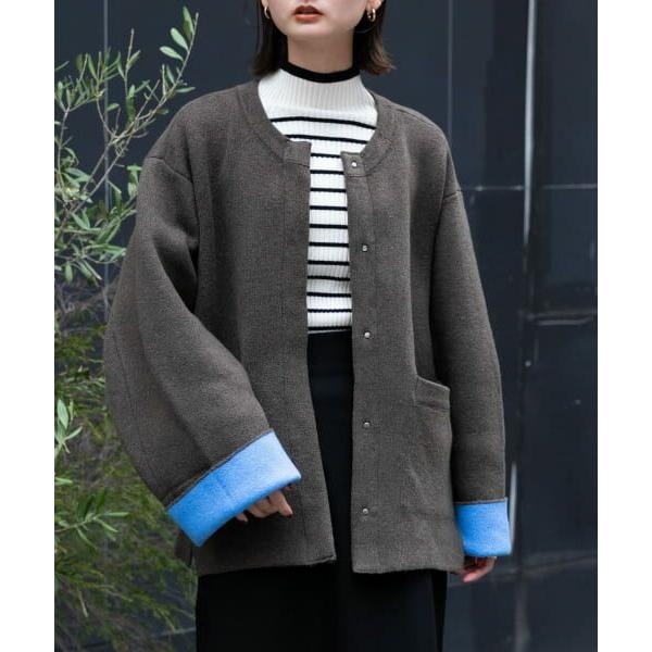 ニットコート SENSE OF PLACE ニットコート SENSE OF PLACE