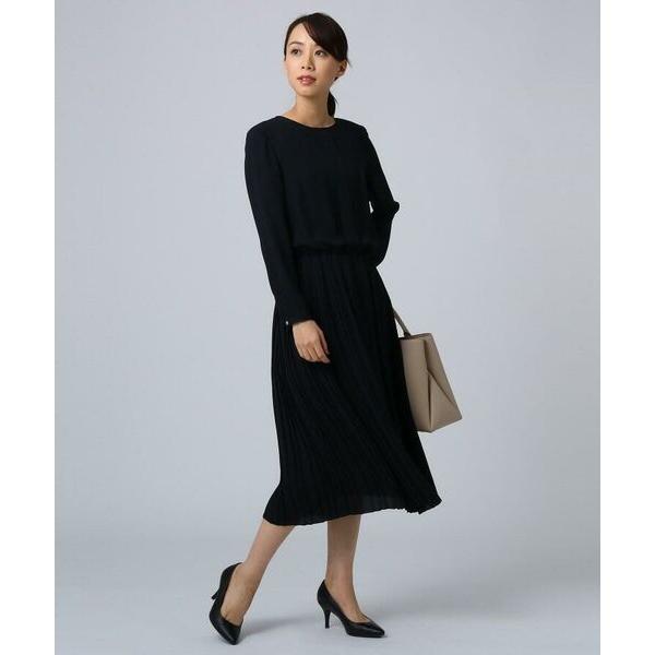 アウトレット送料無料 Untitled アンタイトル L 洗える アムンゼンプリーツワンピース 激安ブランド Www Lacuisinedejacjac Fr