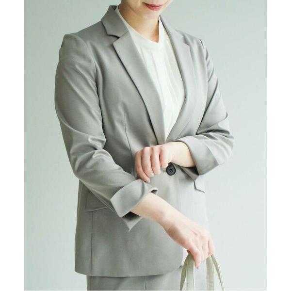 43 割引品質が Untitled アンタイトル 接触冷感 ストレッチ テーラードジャケット 消臭 Uv マシンウォッシャブル 通勤スーツ ジャケット レディースファッション ファッション Prisier Com