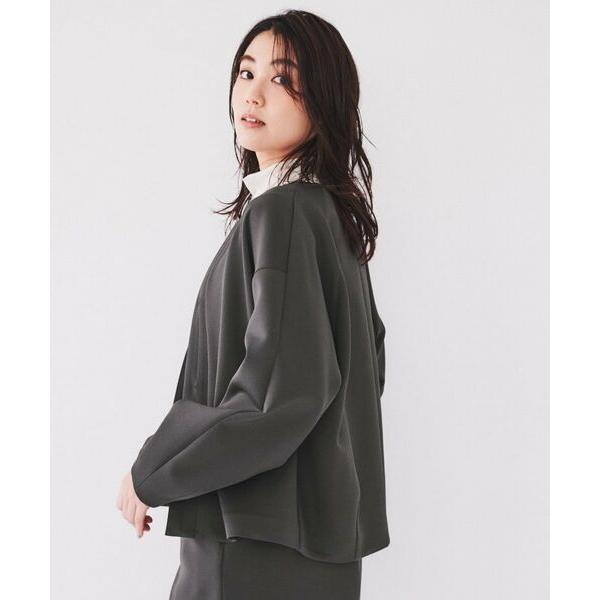 新品　アンタイトル　スポンディッシュ　ノーカラー　ダンボールジャージ ブルゾン UNTITLED（アンタイトル） 【スポンディッシュ/セットアップ可能