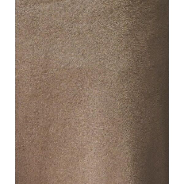 UNTITLED（アンタイトル） 【柔らかい/マーメイドシルエット】レザー調