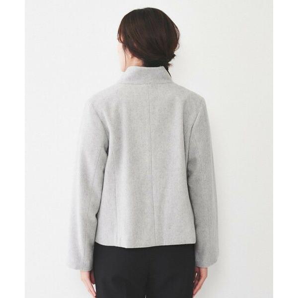 アンタイトル　ショート　コート 日本製】2WAYウールショートコート（スタンドカラーコート