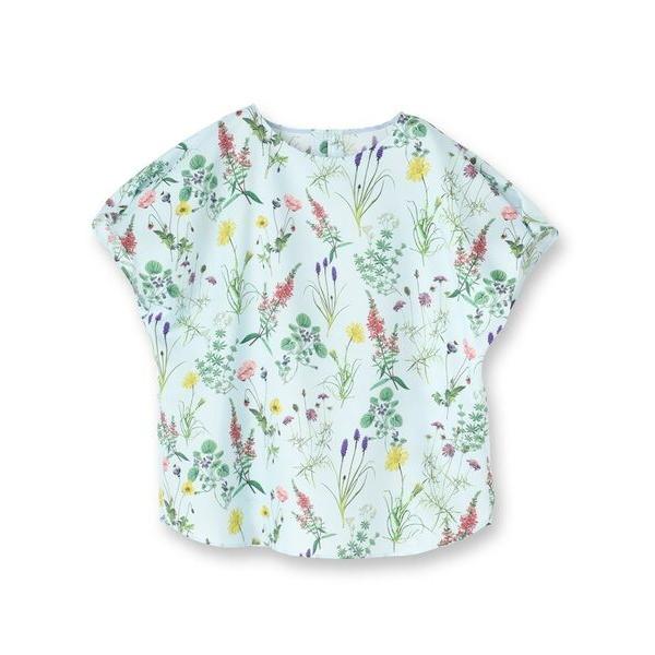 UNTITLED（アンタイトル） ボタニカルプリント ブラウス : タカシマヤ