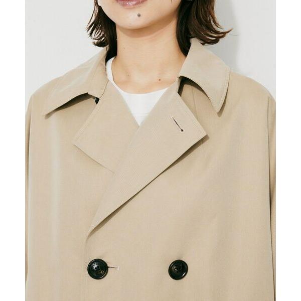 MIHARU/トレンチコート/M/コットン/PNK/無地/M22SS-009CT セール】【新