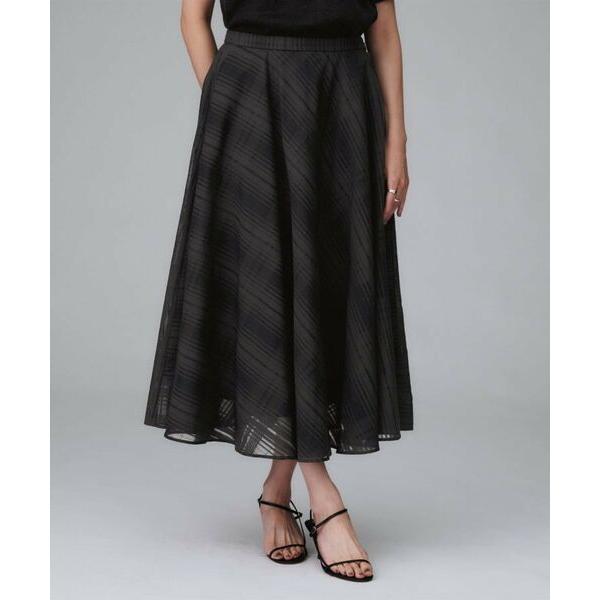 Jocomomola / ホコモモラ Luz oblicua ストライププリーツスカート