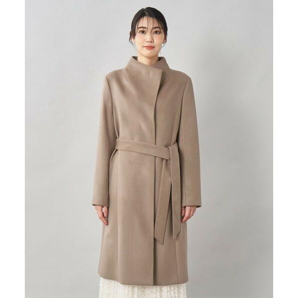 UNTITLED（アンタイトル） 【日本製／2WAY衿】スタンドカラー ロング