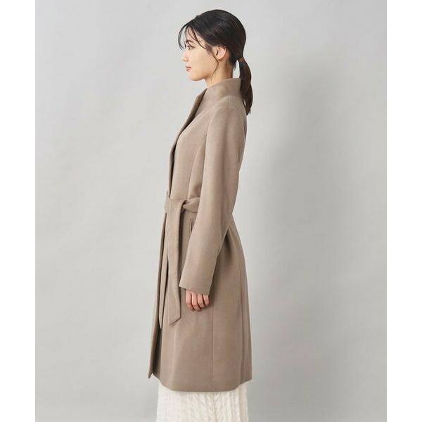 UNTITLED（アンタイトル） 【日本製／2WAY衿】スタンドカラー ロング