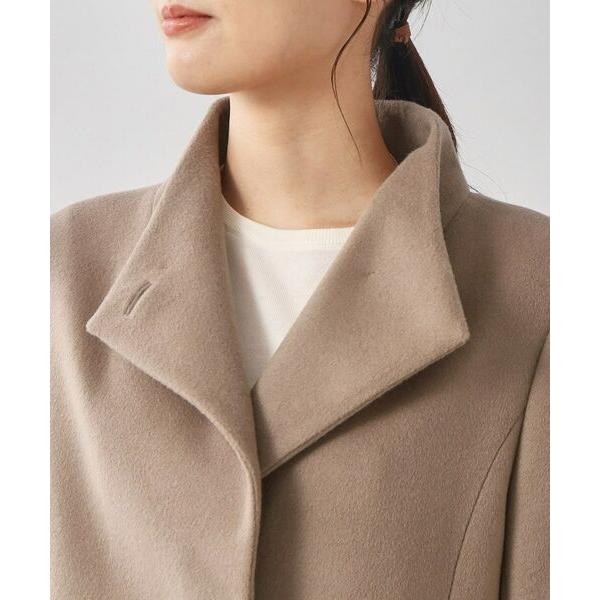 UNTITLED（アンタイトル） 【日本製／2WAY衿】スタンドカラー ロング