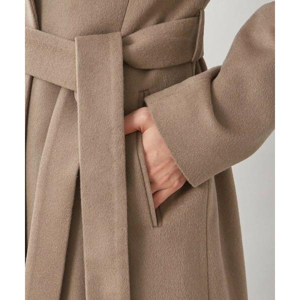 UNTITLED（アンタイトル） 【日本製／2WAY衿】スタンドカラー ロング