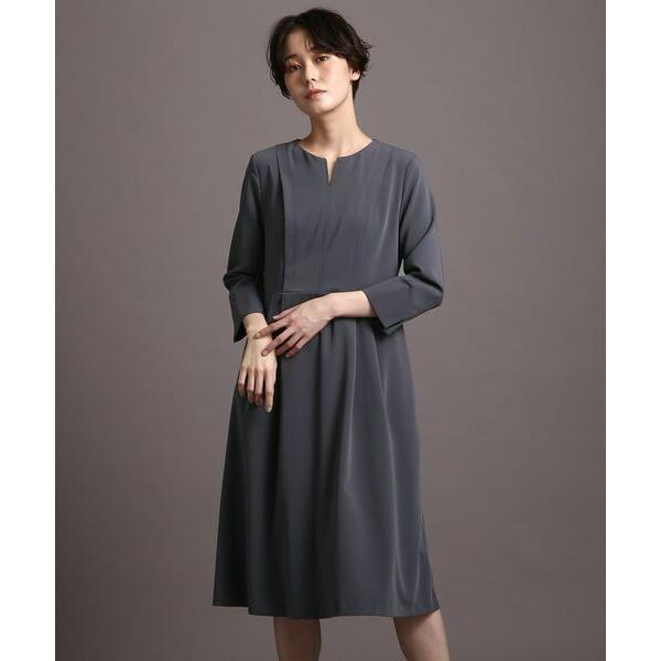 Indivi インディヴィ エコ 洗える フィット フレア ストレッチワンピース タカシマヤファッションスクエア 通販 Yahoo ショッピング