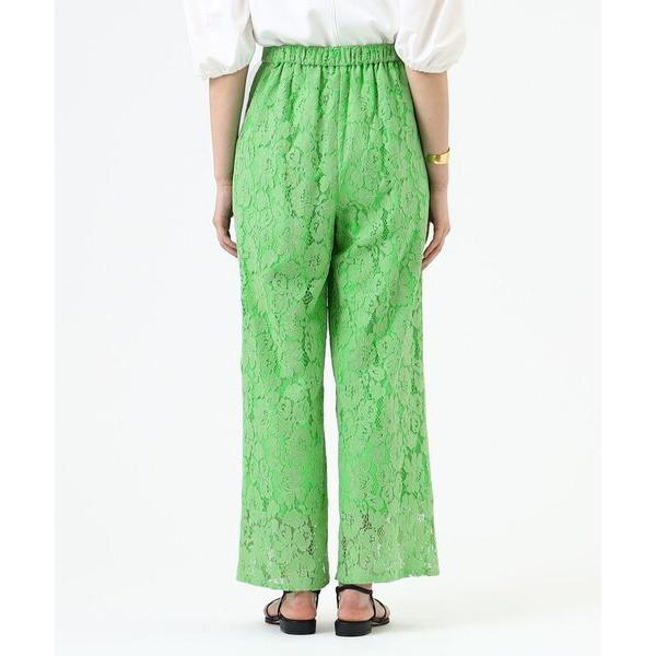 INDIVI / インディヴィ レースワイドパンツ【ウォッシャブル