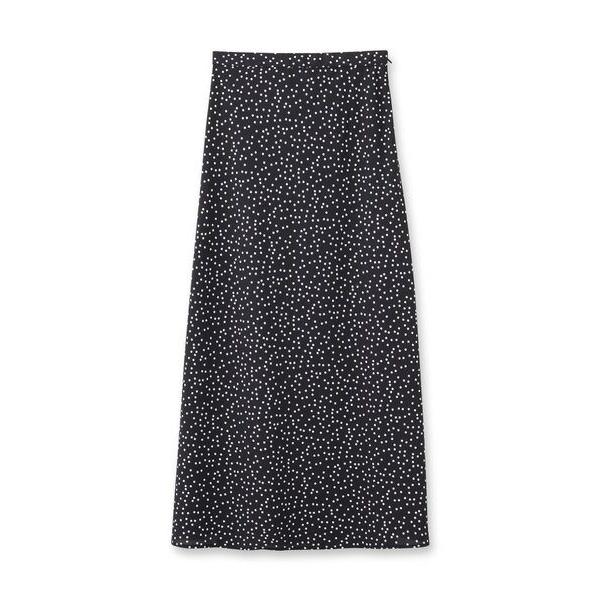 INDIVI / インディヴィ ランダムドットマーメイドスカート