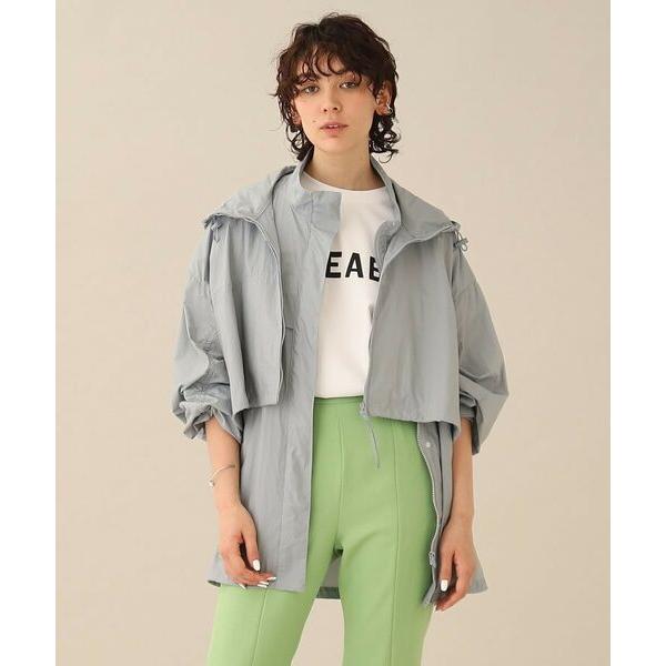 【大きいサイズ12】インディヴィ マウンテンパーカー ジャケット INDIVI / インディヴィ 3WAYエアリー マウンテンパーカー