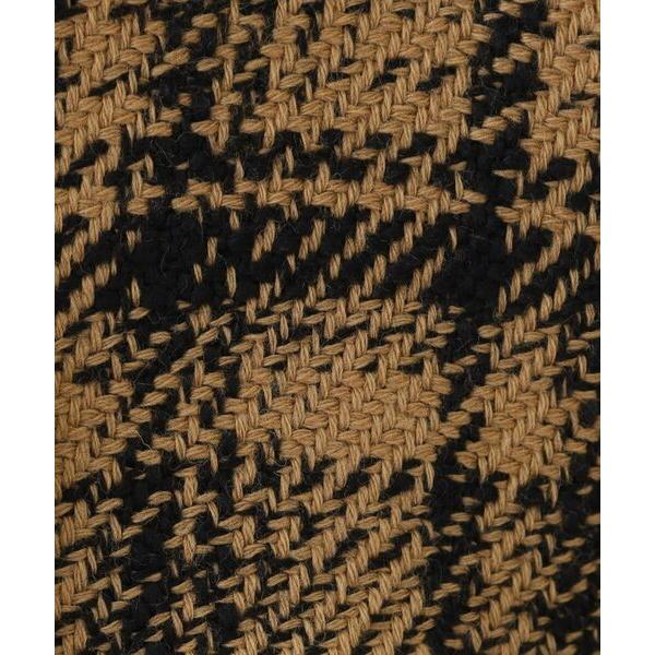 INDIVI（インディヴィ） 【日本製】ビッグチェック柄ショートコート